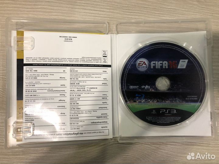 Fifa 16 для Sony Ps3