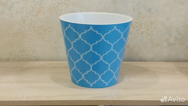 Новые цветочные горшки из плотного пластика