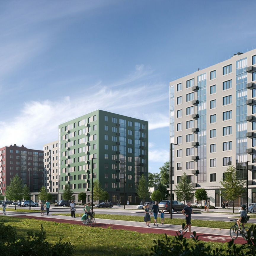 1-к. квартира, 44,7 м², 1/9 эт.