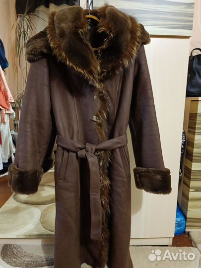 Дублёнка женская 44 размер