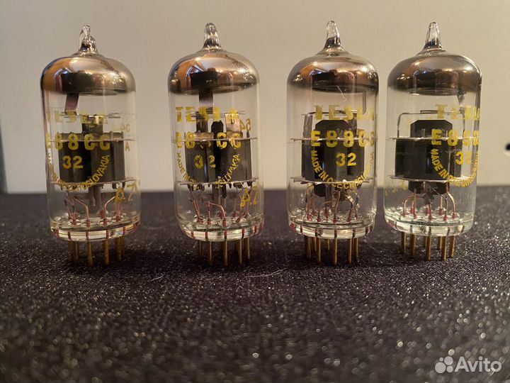 Радиолампы Tesla E88CC Gold Ping