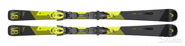 Горные лыжи Head V-Shape V8 + крепления PR 11