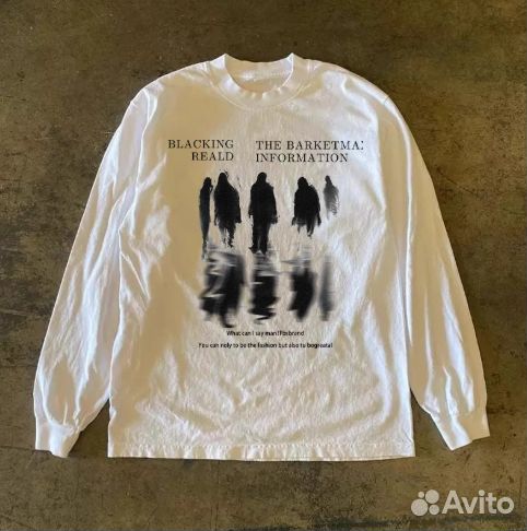 Лонгслив Raf Simons ERD archive type