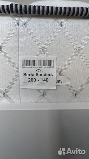 Матрас 140х200 Аскона septa sanders