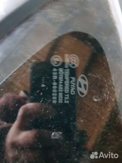 Форточка задняя правая Солярис 1 Хэтчбэк