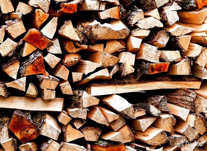 Дрова после сушки