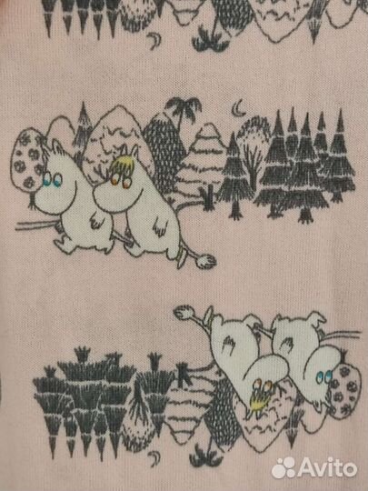 Пижама кигуруми Муми-тролли M-L