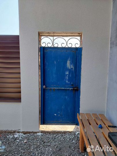 Ворота с калиткой бу