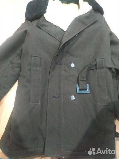 Новый овчинный бушлат