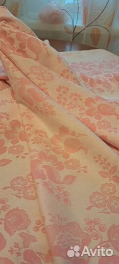 Скатерть жаккардовая лен СССР