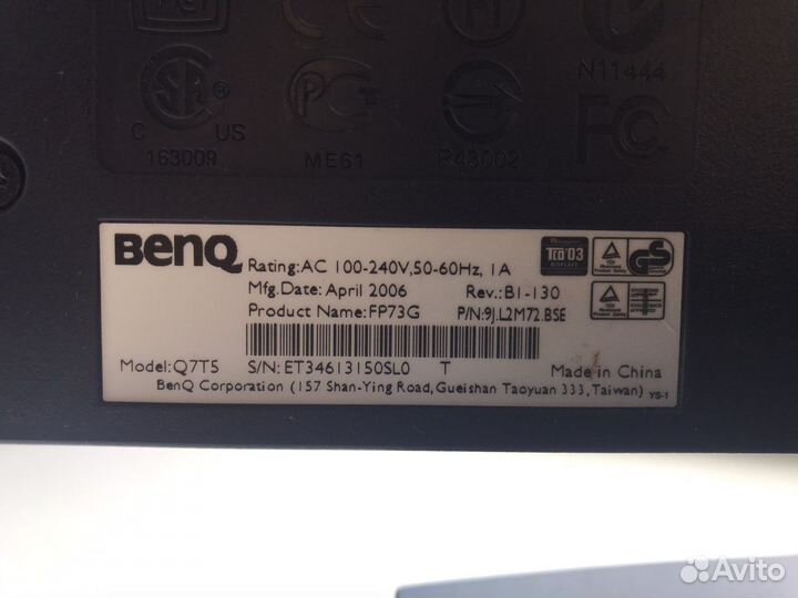 Монитор Benq