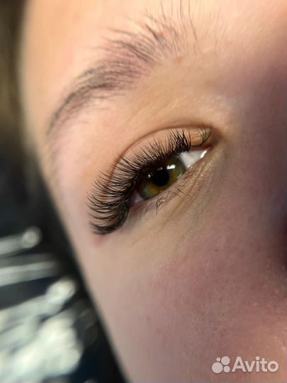 Наращивание ресниц модель