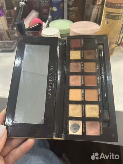 Палетка теней anastasia beverly hills