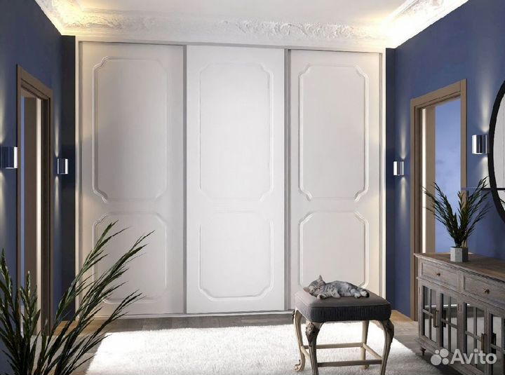 Двери купе для гардероба