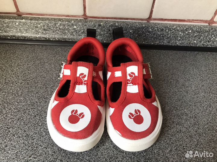 Текстильные кеды для девочки