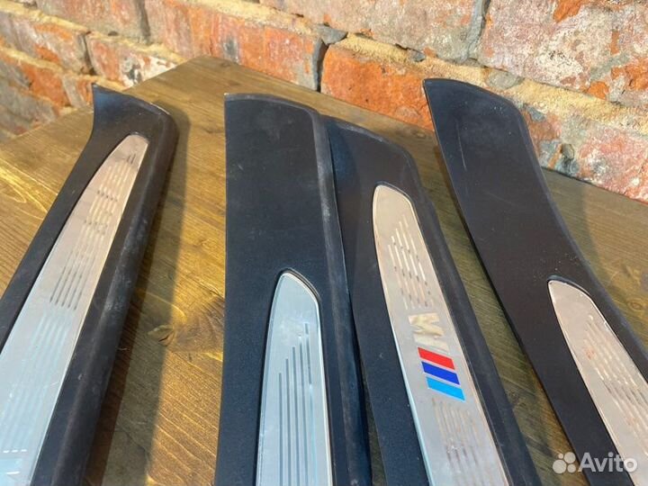 Накладка на порог салона Bmw 5 E60 N52B25 AF 2005