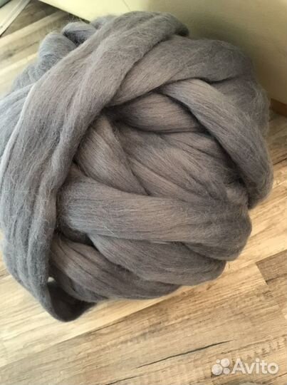 Гигантская пряжа шерстяная