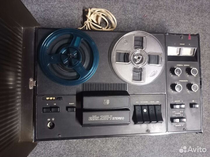 Катушечный магнитофон elfa 201-1