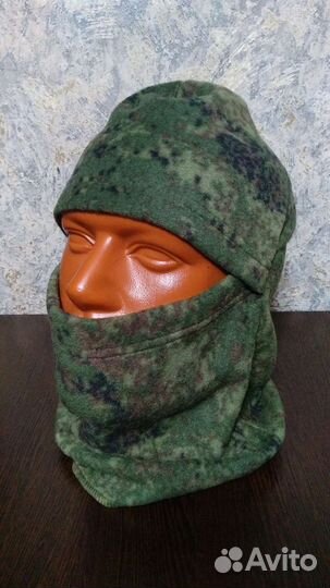 Балаклава мужская тёплая флис