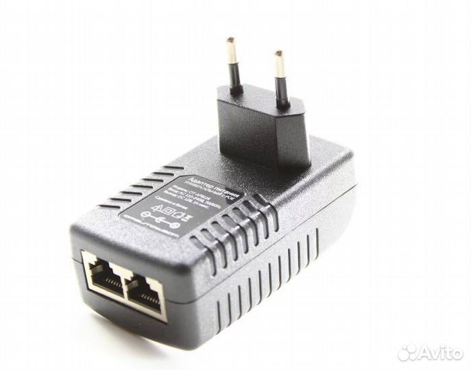 Блок питания 12В 1А POE+LAN OT-APB116