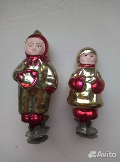 Елочные игрушки СССР. 50-60 г