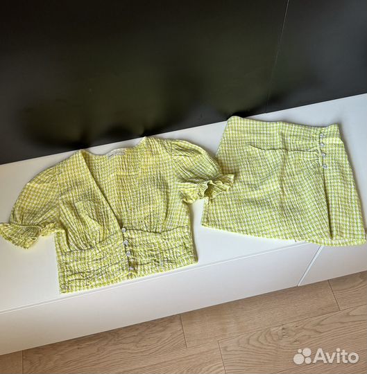 Топ юбка костюм