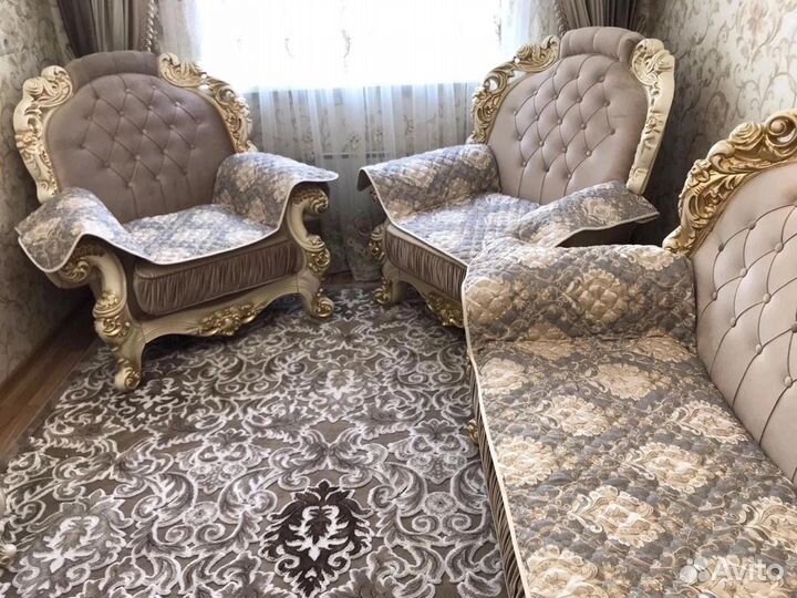 Покрывало на диван и кресла