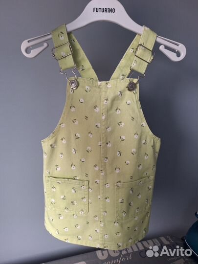 Вещи на девочку 86 92 сарафан джинсовый