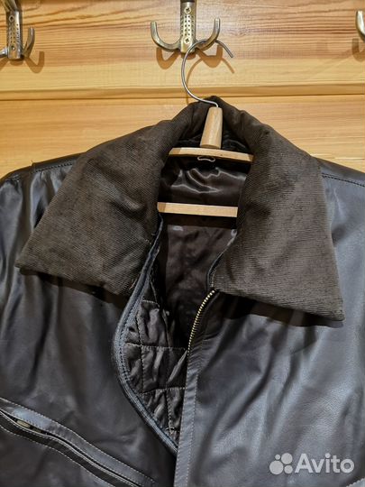Куртка летная кожаная