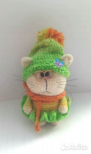 Вязаные котики