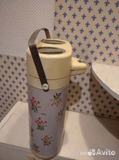 Термос на 2 напитка(чай-кофе)