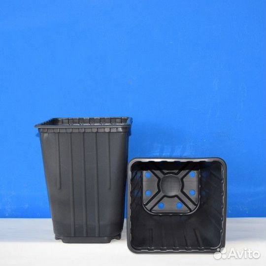 Горшок Роза формовка 21х21х24см 7 л