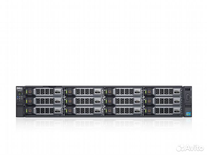 Сервер dell R730xd 2xE5-2660 v3 8x16GB 2133P 750W