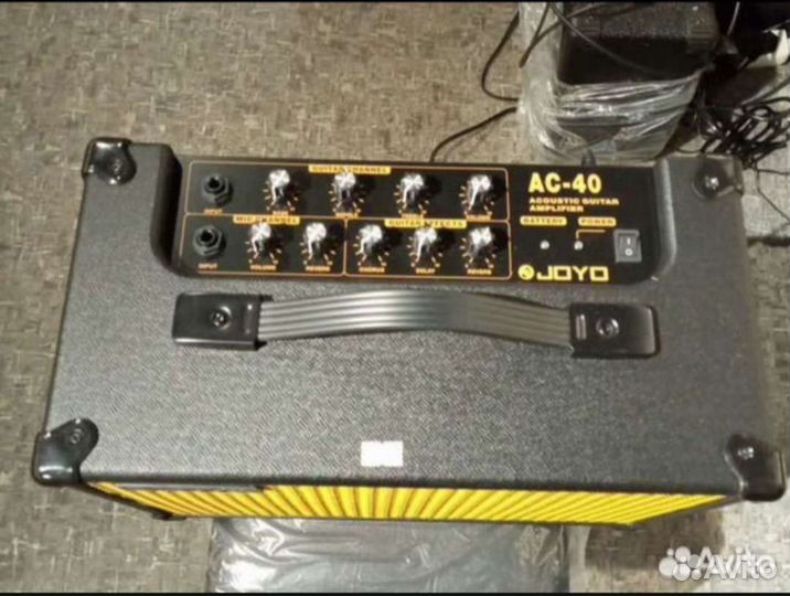 Комбоусилитель Joyo 40Вт аккум, для электроакустик