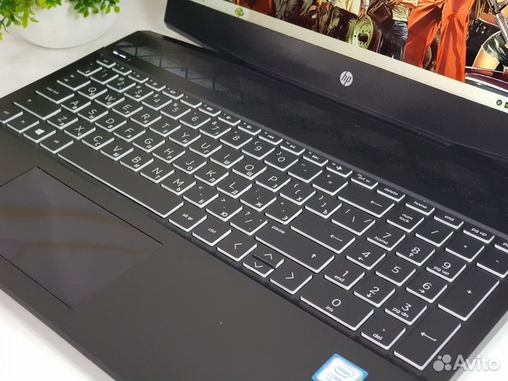 Игровой Ноутбук HP Core i5, 16Gb, GTX 1050