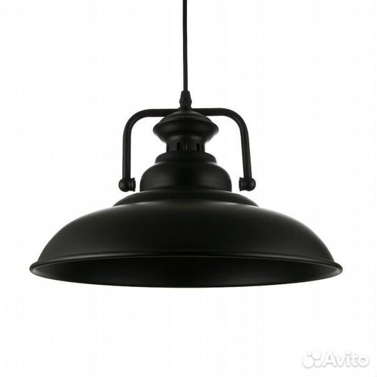 Светильник 'Раритет' 1х60Вт E27 черный 31х31х26 см