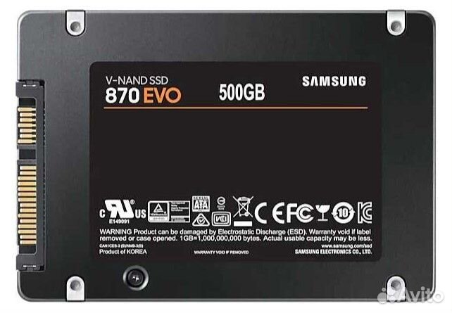 Ssd samsung 870 EVO 500gb