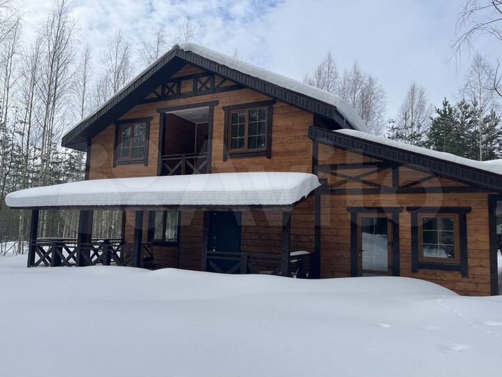 Коттедж 151 м² на участке 11,5 сот.