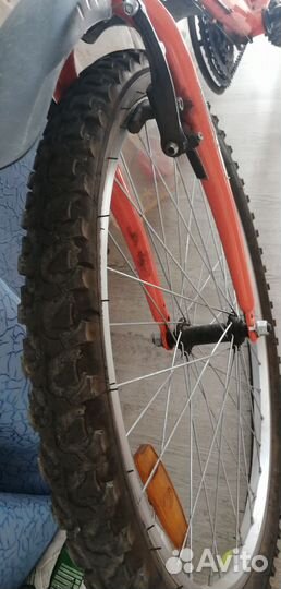 Велосипед горный 18-скоростной, 24 дюйма