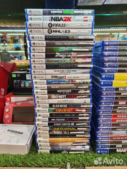 Диски для PS4 / PS5 новые