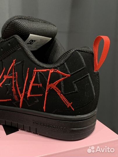 Slayer x DC Shoes. Женские кроссовки дутыши