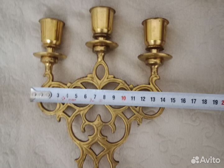 Подсвечник бронза СССР