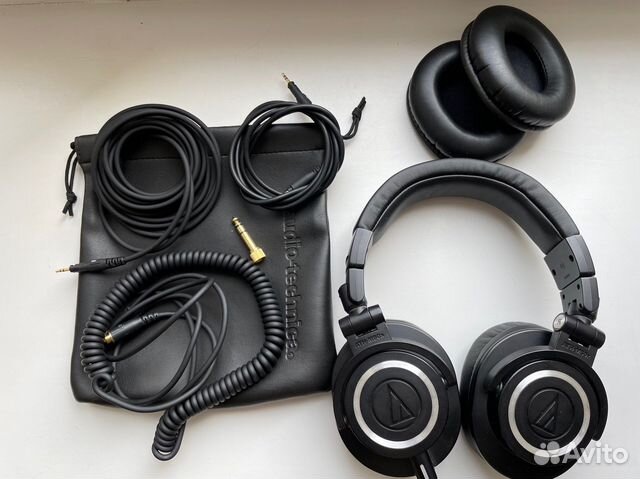Наушники Audio-Technica ATH-M50X Black