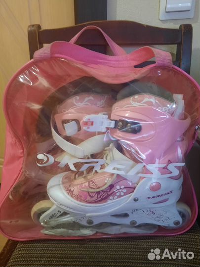 Коньки детские раздвижные 34 37