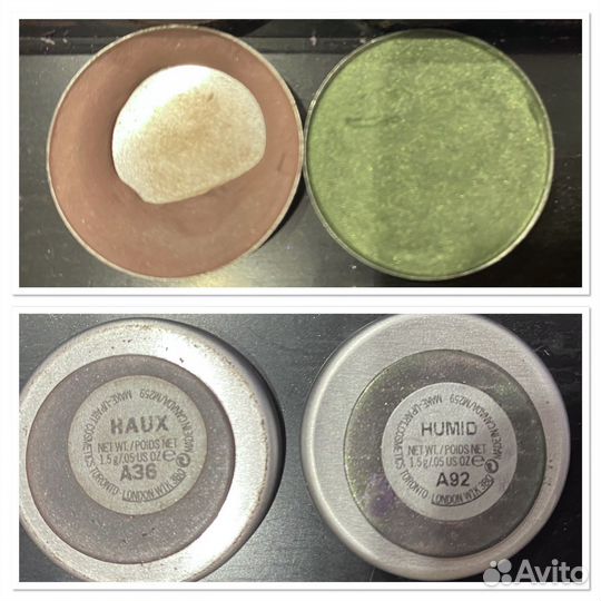 Тени, пигменты, румяна Мас, оригинал