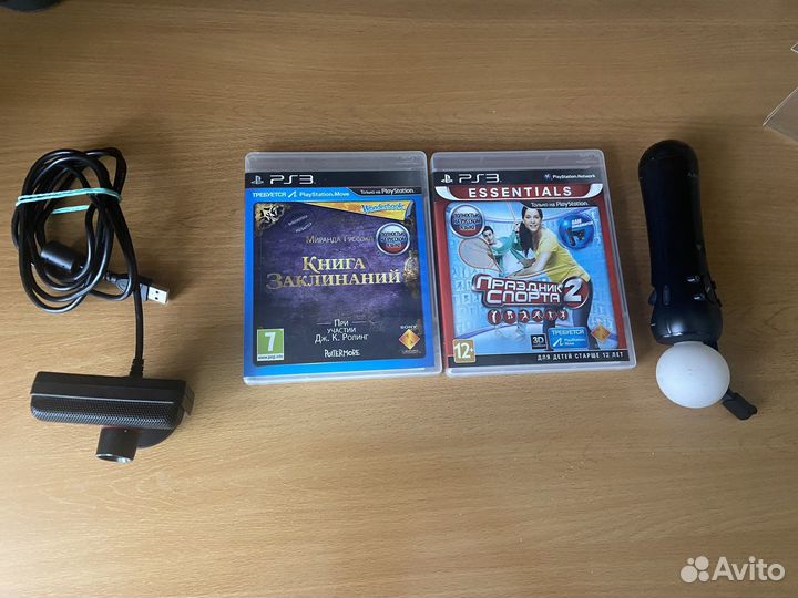 Мув+камера+игры PS3 Move