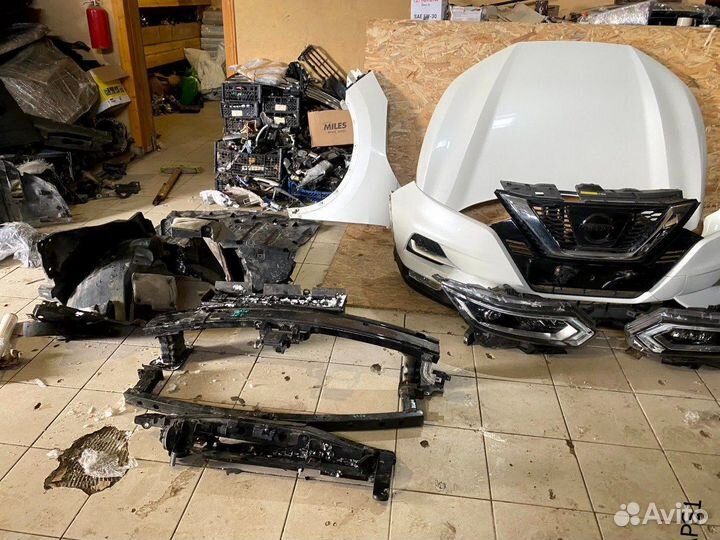 Nissan Qashqai J 11 ноускат рестайлинг бу