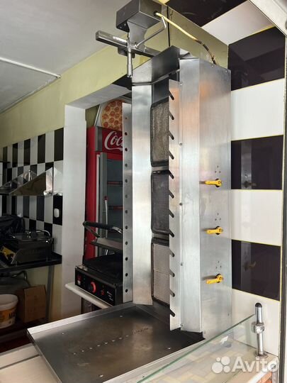 Шаурма аппатрат газовый