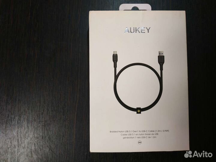 Кабель Aukey USB to Type-C (CB-AC1)
