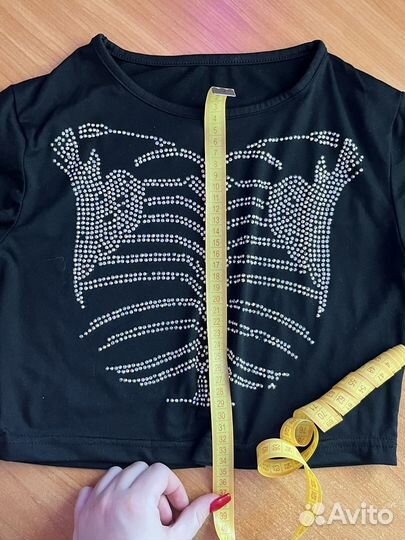 Топ с длинными рукавами